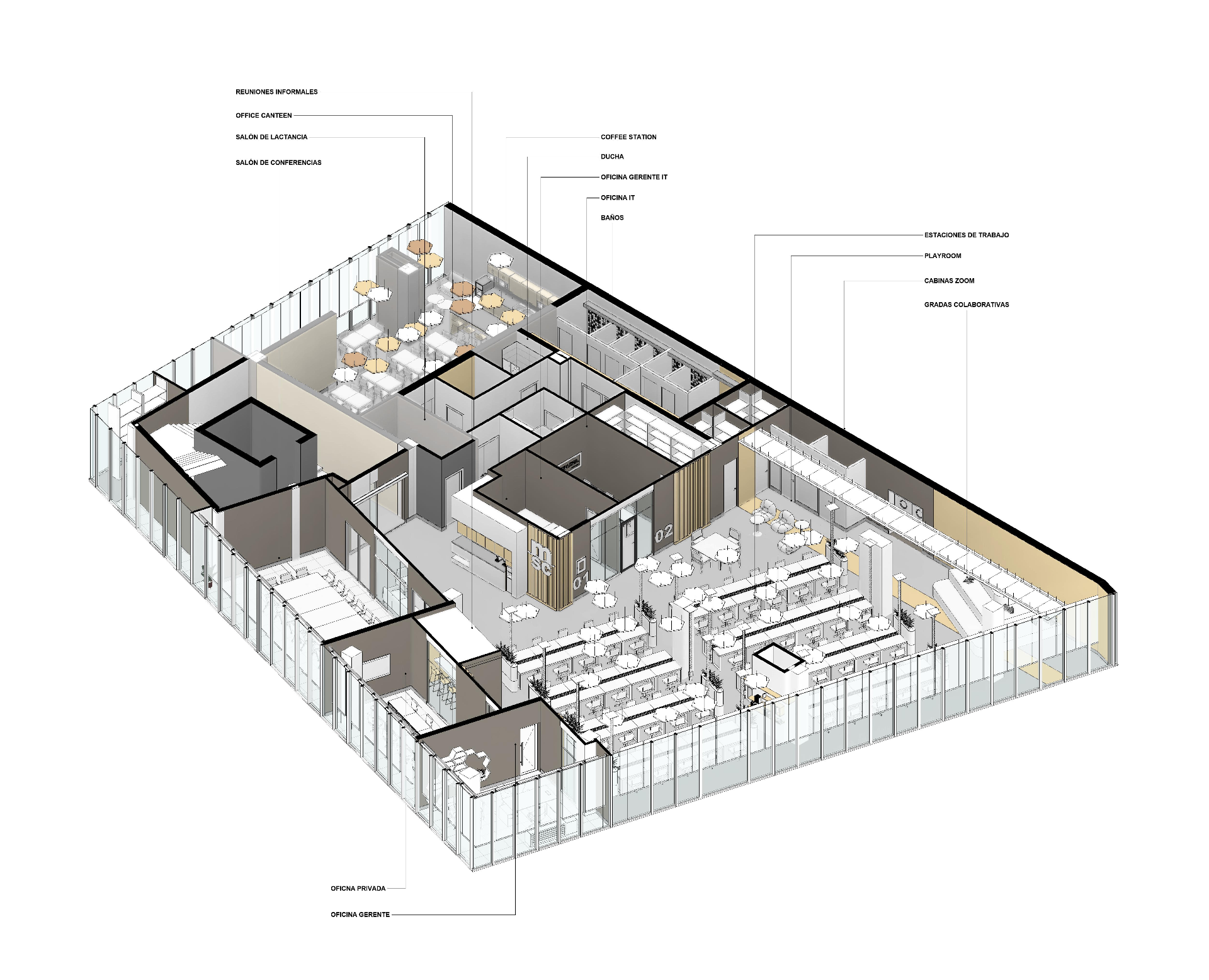 MSC Shipping — planta de oficinas