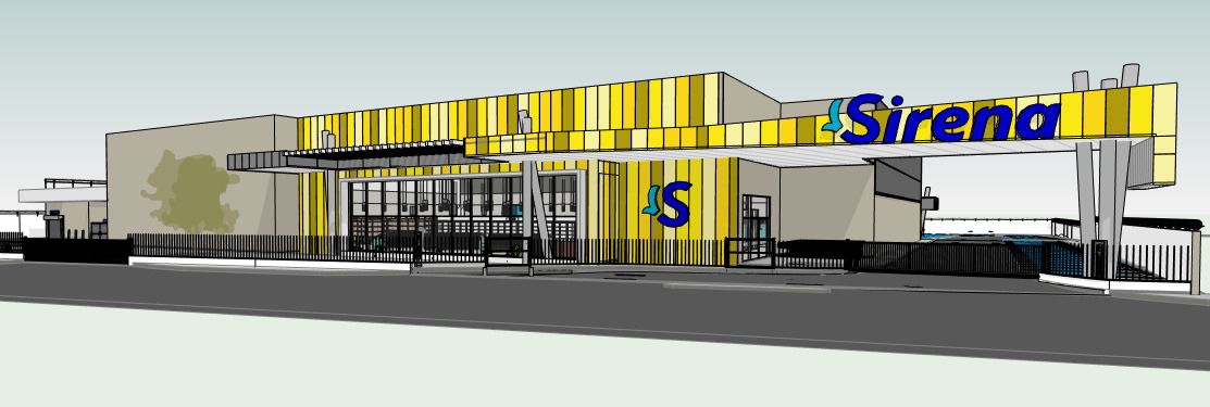 Sirena — diseño arquitectónico ícono urbano